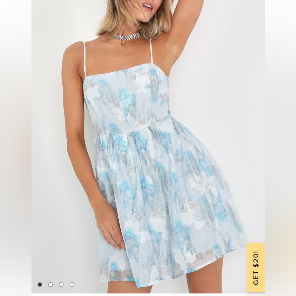Lulus Blue Dress